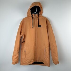 Airblaster Jacket Mens Large Orange 10K Freedom Toaster Snowboard Ski